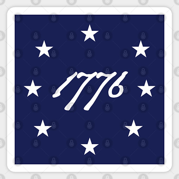 1776 Sticker by MonkeyKing